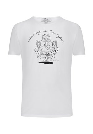 DONALD DUCK - T-shirt print - weiß
