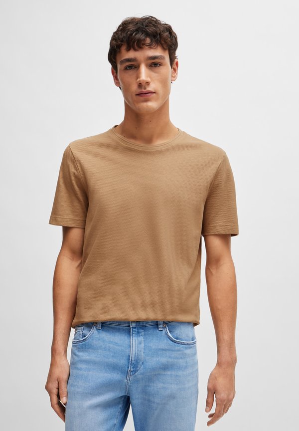 TIBURT - Basic T-shirt - medium beige