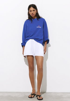 PULL&BEAR, Sweatshirt - neon blue