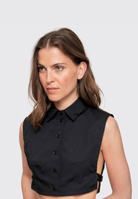 Kragnart - Button-down blouse - schwarz Thumbnail Image 1