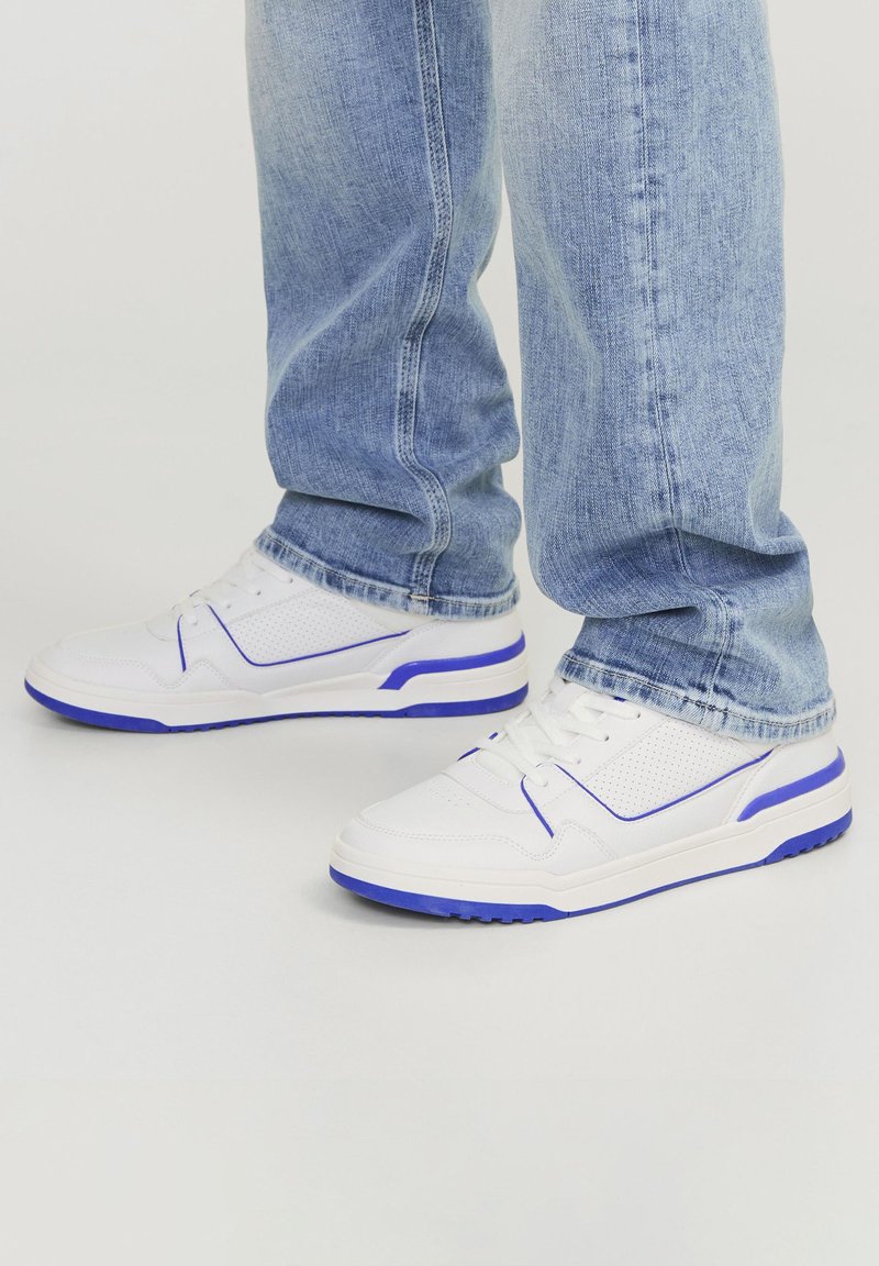 Jack & Jones JFWLONDON  - Zapatillas - white detail:nautical blue