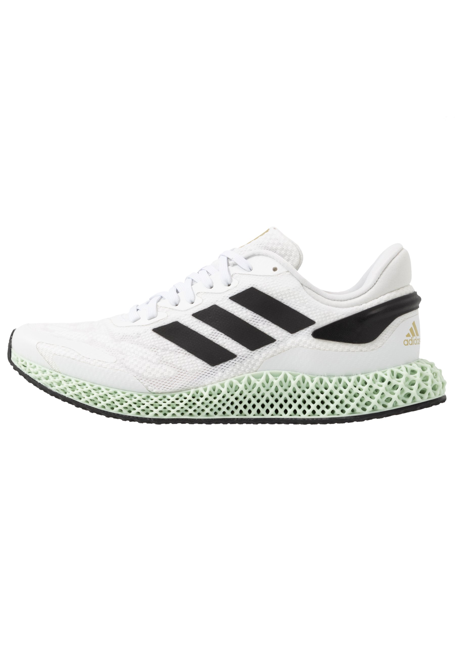 adidas Performance 4D 1.0 - Zapatillas de running neutras - footwear  white/core black/gold/blanco - Zalando.es