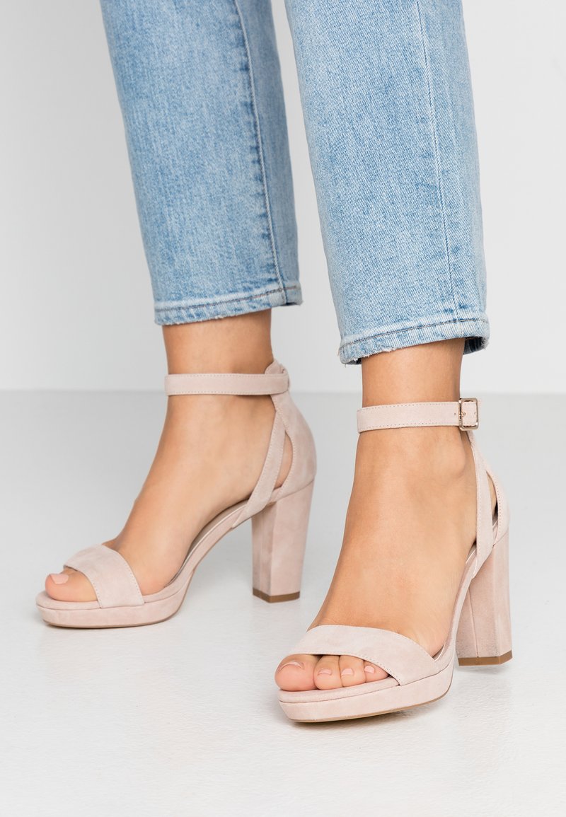 Anna Field LEATHER HEELED SANDALS - Sandales à talons ...