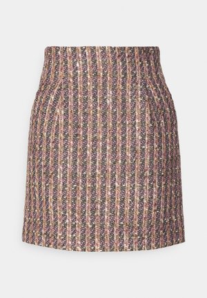 Bruuns Bazaar BOUCLÉBBCLEMENTINE SKIRT - Mini suknja - rose