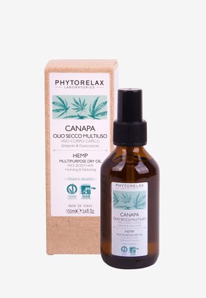 VEGAN & ORGANIC HEMP - HYDRATING & ELASTICIZING MULTIPURPOSE DRY OIL - Hydratatie - -