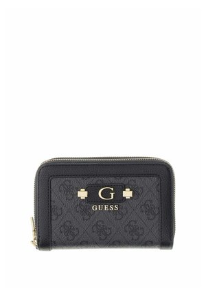 Guess, GUESS COMPAGNON LINDSEY MEDIUM COAL LOGO - Portefeuille - coal logo