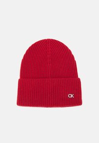 CHUNKY BEANIE - Mütze - scarlet sage