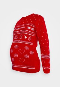 MAMALICIOUS Strickpullover - red