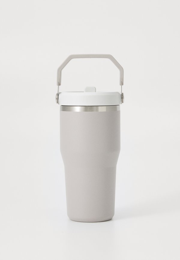 THE ICEFLOW™ FLIP STRAW 2.0 TUMBLER 0.6L / 20OZ UNISEX - Drink bottle - ash4
