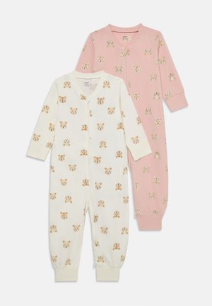 PYJAMAS 2 PACK - Overal na spanie - light dusty pink