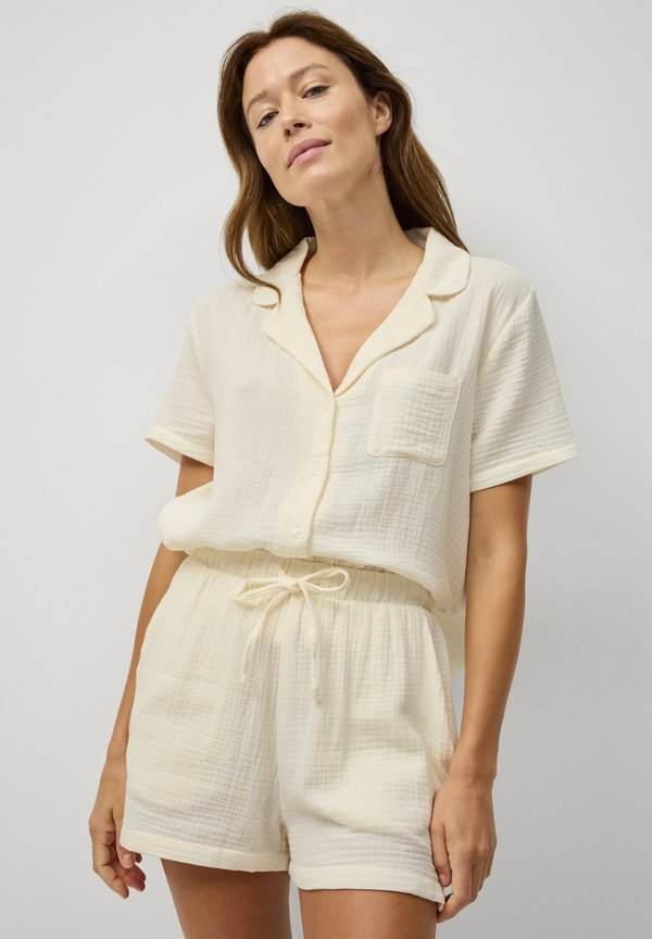 Nachtwäsche Hose - weiß