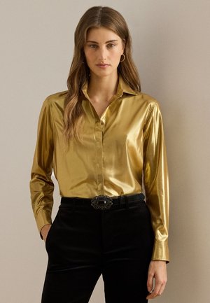 CHIFFON 

 - Gombos blúz - relic gold/gold foil