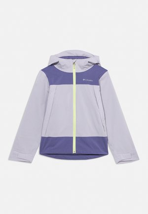 Columbia BOULDER FALLS JACKET UNISEX - Jachetă outdoor - lavender pearl/storm watch