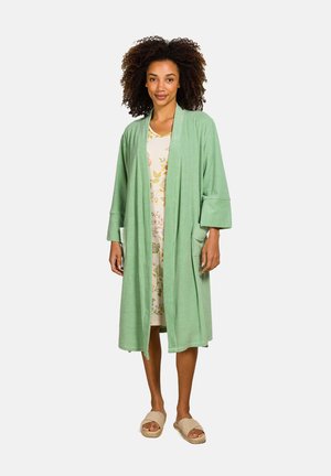KIMONO SUMO STRIPE - Badjas - green