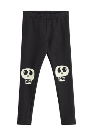 SKULL KNEE PATCH  - Træningsbukser - black