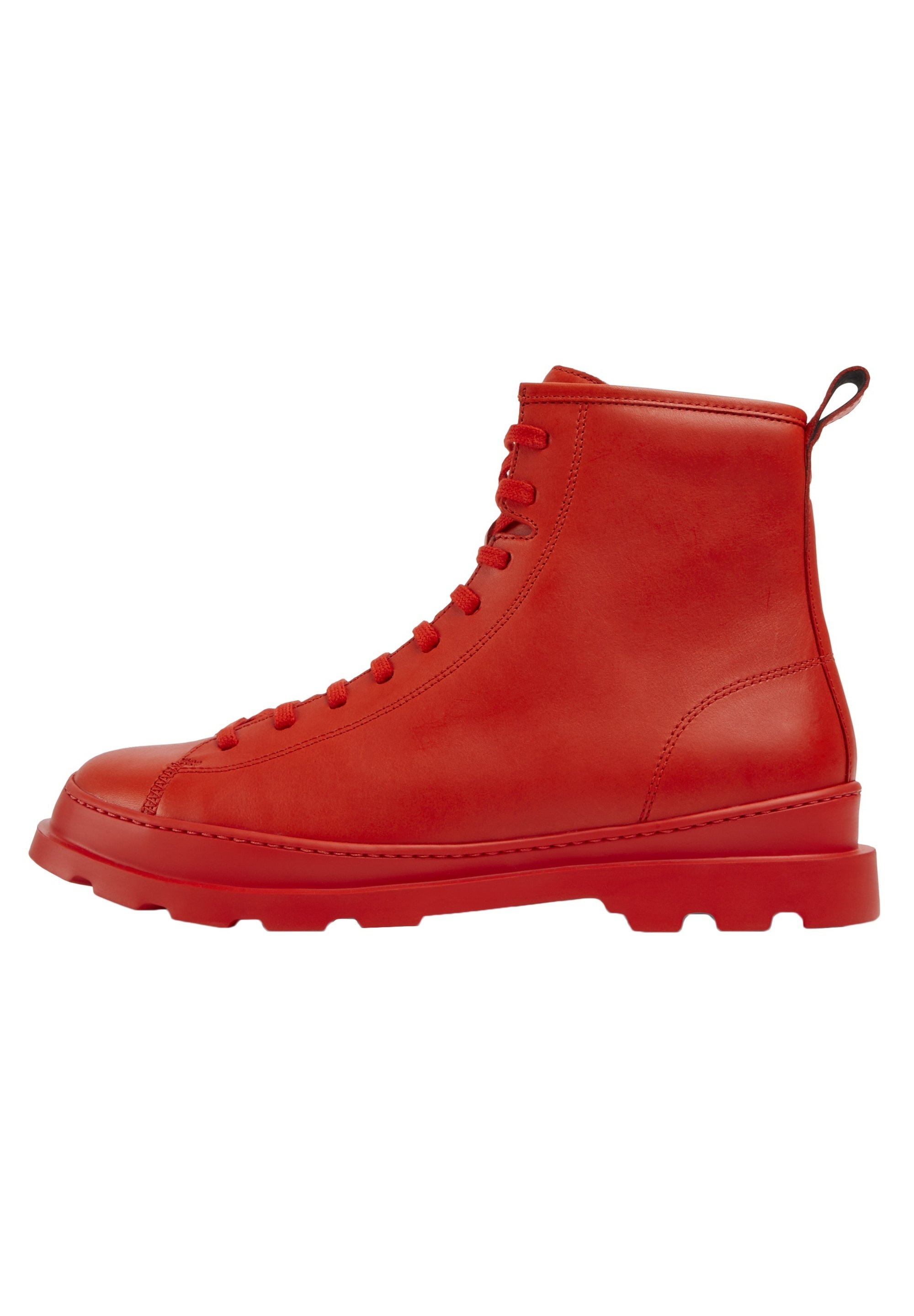 Camper BRUTUS - Botines con cordones - hellrot/rojo - Zalando.es