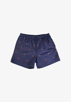 Ciabalù, COSTUME CORNI - Shorts da mare - blu