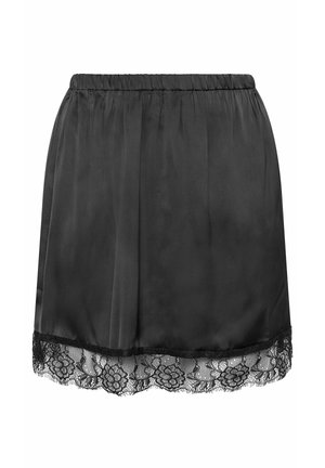 Yours Clothing, PLUS SIZE MINI SKIRTS - Jupe trapèze - black