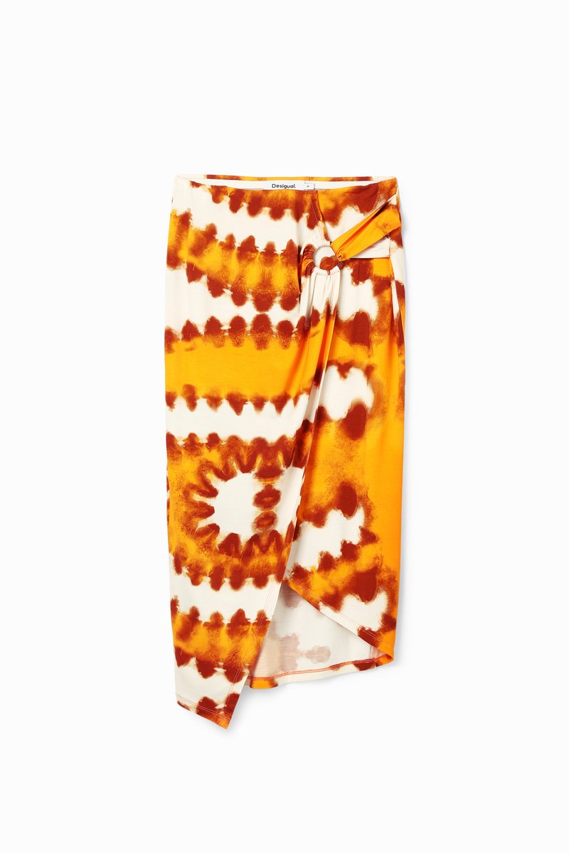 Desigual Kokerrok oranje