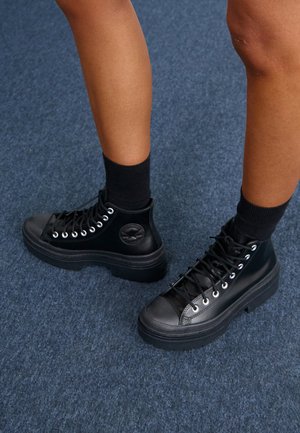 Sneaker high - black