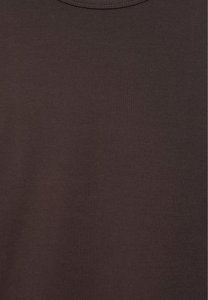 PULL&BEAR, SLIM FIT LONG SLEEVED T-SHIRT - T-SHIRT - Maglietta a manica lunga - brown