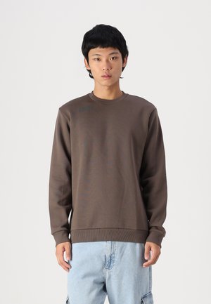 Only & Sons CERES LIFE CREW NECK - Sweatshirt - major brown
