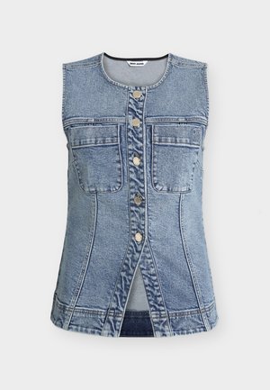 DKNY, ADJUSTABLE BACK LONGLINE VEST  - Vest - cedar hill