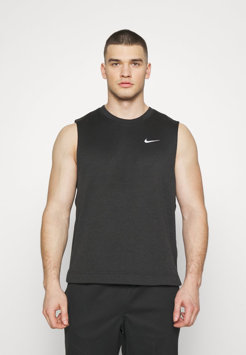 Nike Golf TOUR DRY FIT Top black/white/black Zalando.ie