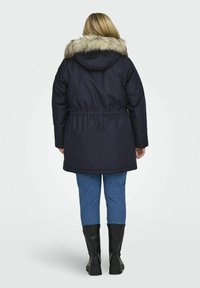 ONLY Carmakoma CARIRENA  OTW NOOS - Žieminis paltas - night sky