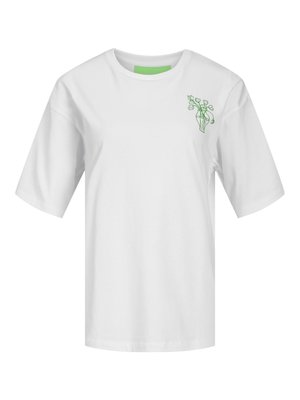 JJXX, JXENYA LOOSE TEE - Tricou cu imprimeu - bright white