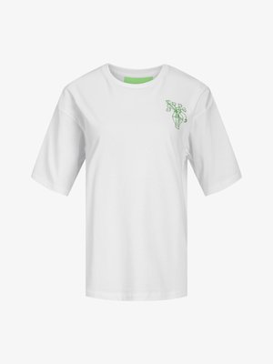 JJXX, JXENYA LOOSE TEE - Tricou cu imprimeu - bright white