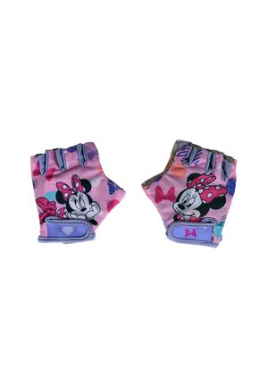 MICKEY & MINNIE - Fingerless gloves - rosa