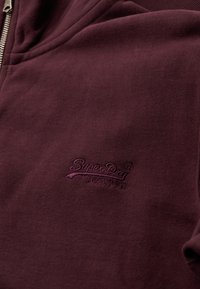 Superdry & Co ESSENTIAL LOGO - Sudadera - rich deep burgundy