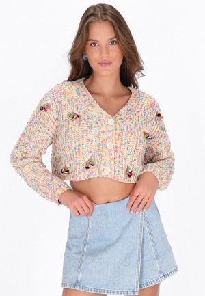 Kardigán - white multicolor