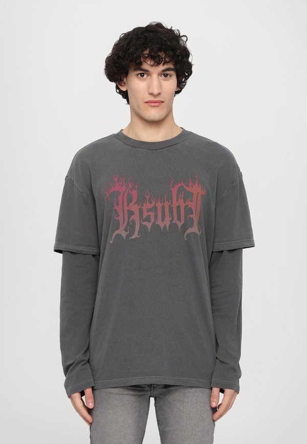 FUEGO LAYERED TEE FADED  - Langarmshirt