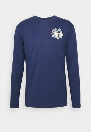 WOOD WOOD MEL WIZARD BADGE LONG SLEEVE - Topper langermet - navy