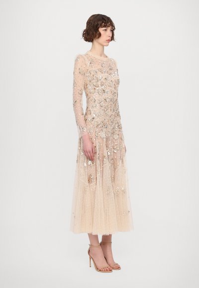 Needle & Thread PAPILLON ANKLE GOWN - Svečana odjeća - parchment