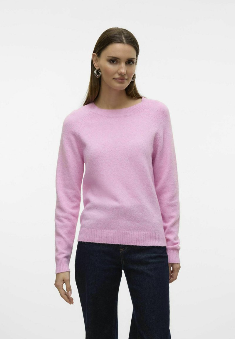 Vero Moda VMDOFFY - Pulover - bonbon
