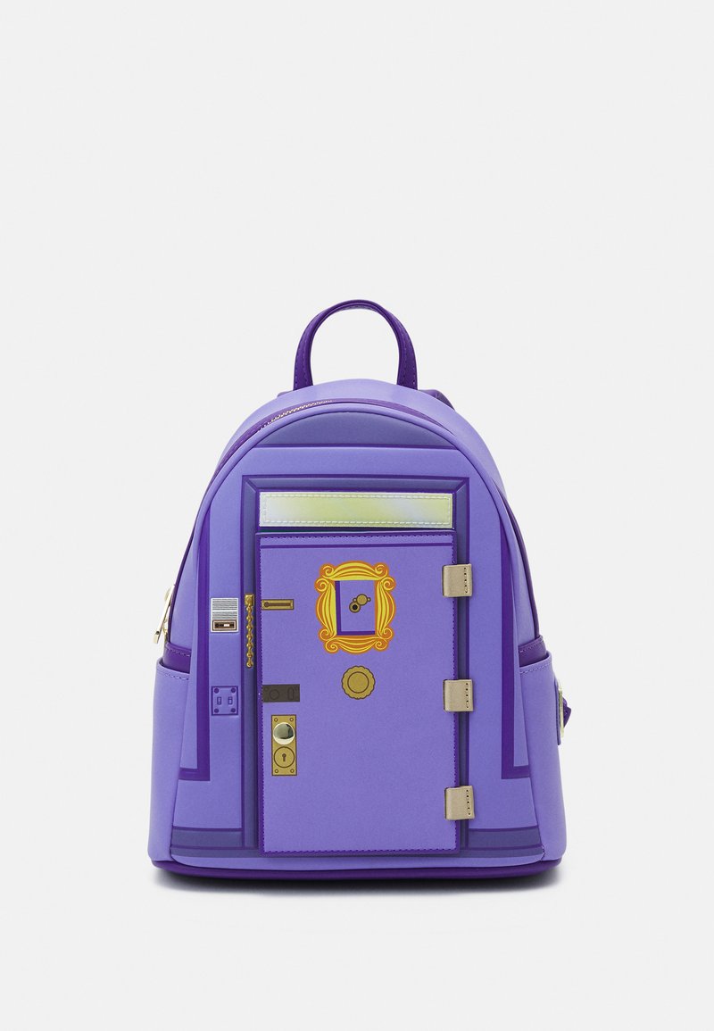Loungefly FRIENDS FRONT DOOR MINI BACKPACK UNISEX Rucksack Purple 