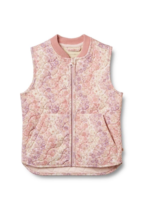 THERMO EDE - Weste - lilac flower rainbow