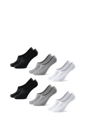 BAMBOO 6 PACK - Socquettes - multicolour (black, grey, white)