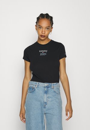 BABY ESSENTIAL LOGO - Triko s potiskem - black