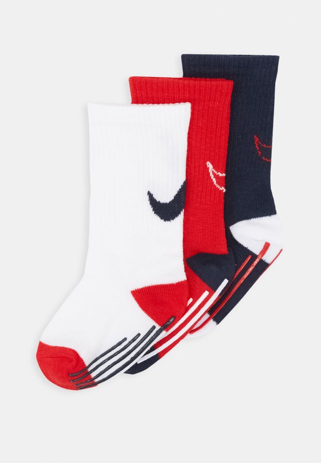 TRACK GRIPPER 3 PACK - Calcetines - university red