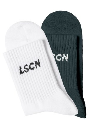LASCANA 2PACK - Sokken - white/petrol