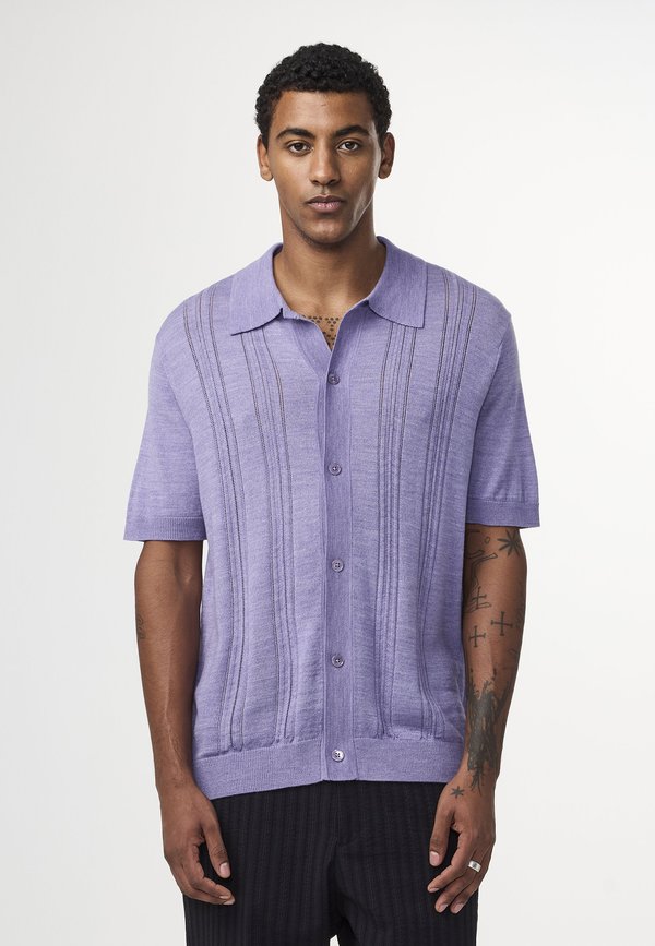 THOR SS - Strickjacke - violet