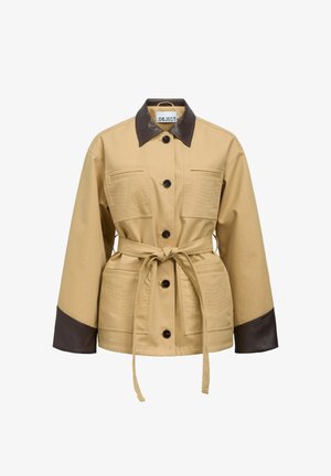 Object, JACKET BELTED - Manteau classique - humus