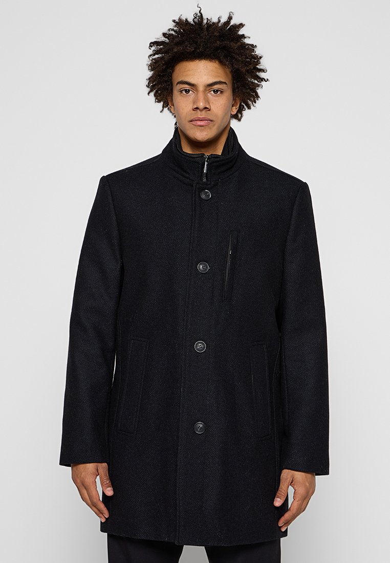 Bugatti Halflange jas donkerblauw Bugatti Halflange jas donkerblauw