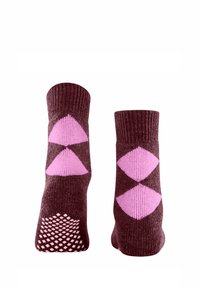 Burlington COSY ARGYLE - Socken - garnet