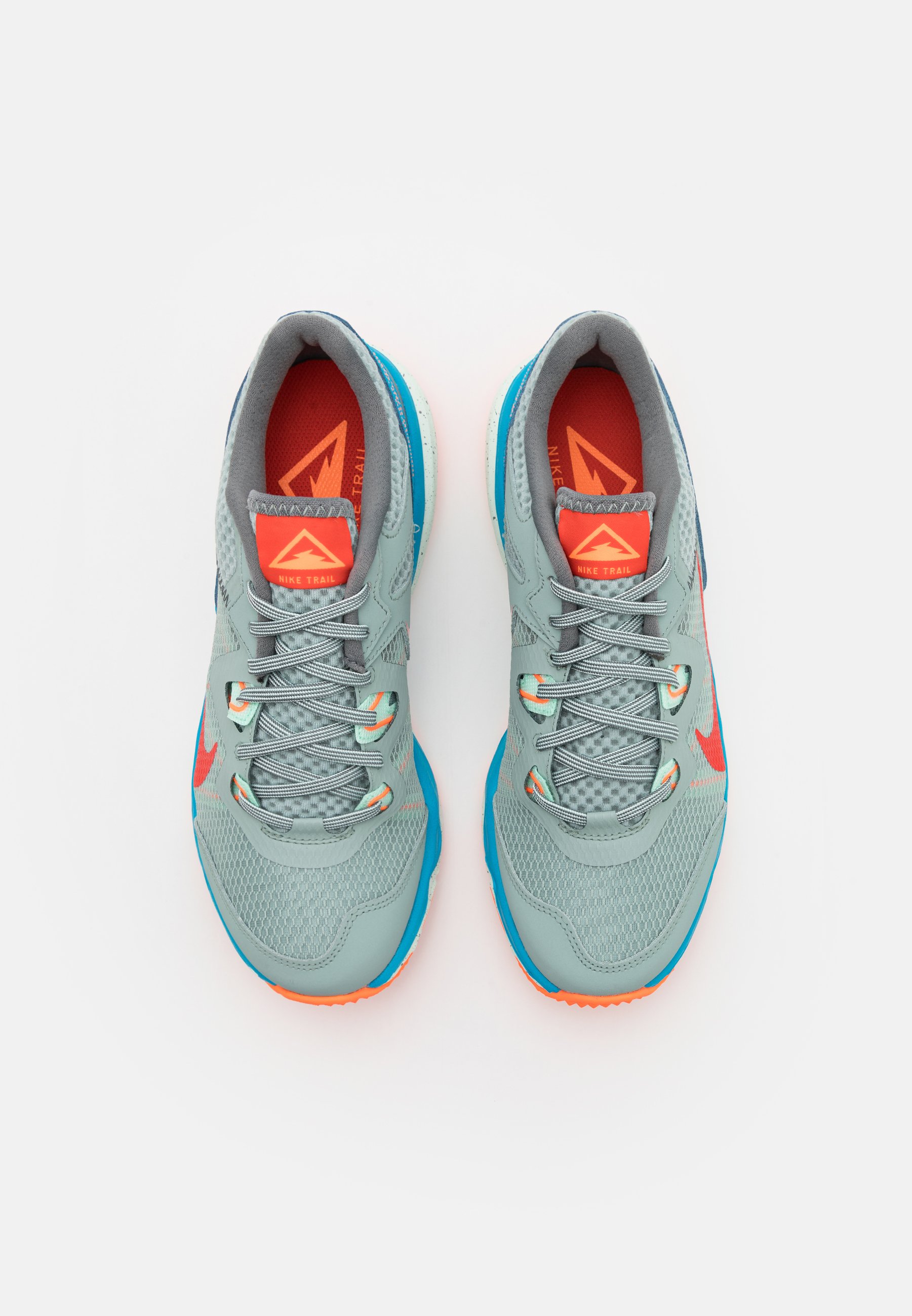 Nike Performance JUNIPER TRAIL - Zapatillas de trail running - dusty  sage/habanero red/smoke grey/mint foam/laser blue/total orange/gris -  Zalando.es