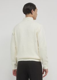 Calliope COLLO A CRATERE  - Strickpullover - bianco
